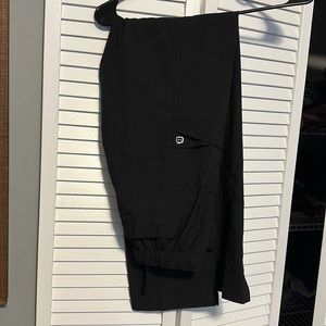 Wink black scrub bottom straight leg